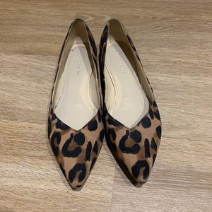 Marc Fisher Analia Flat in leopard print